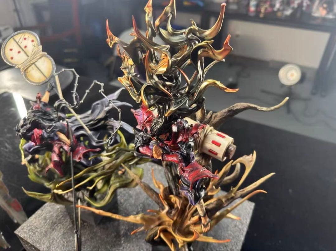 NARUTO ナルト 千手柱間 うちはマダラ ガレージキット ガレキ スタチュー