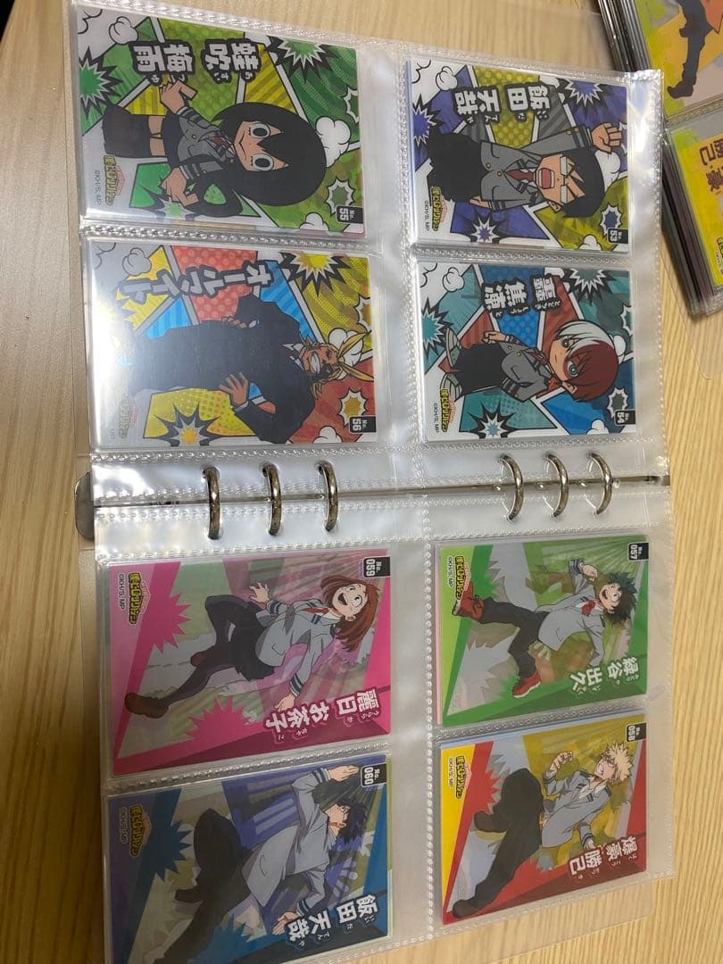 ヒロアカ クリアカードコレクション 1.2.3.4.5 コンプリート ファイル有