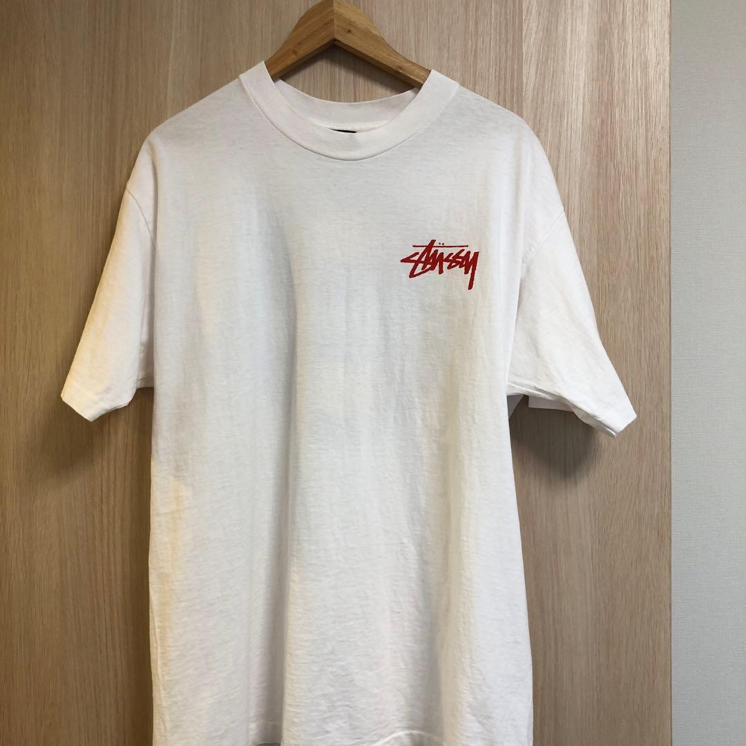 hadel希少‼️80s Old Stussy 黒タグ Tシャツ ラスタ