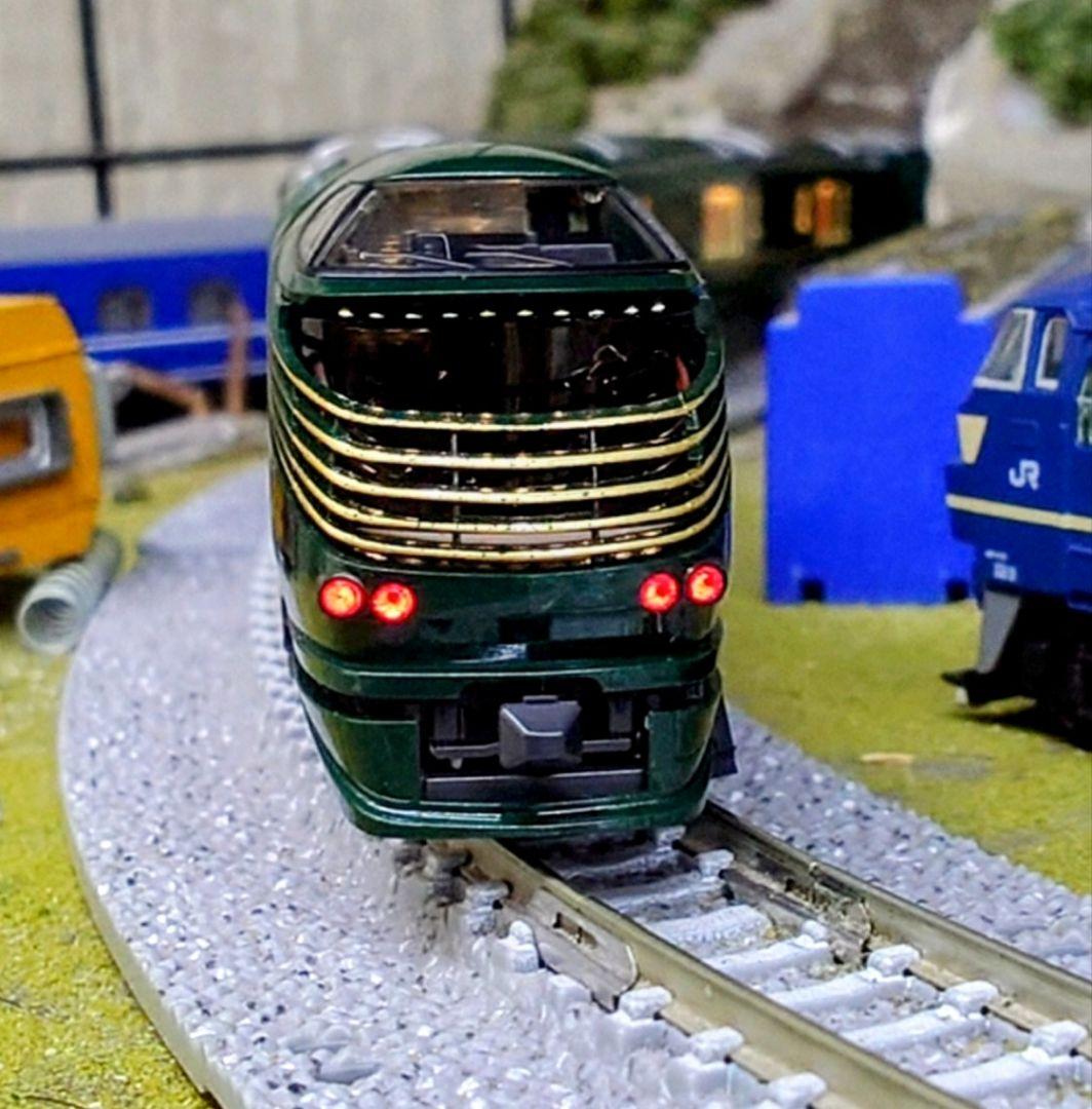 TOMIX トワイライトEXPRESS 瑞風　97912 室内表現シート付き