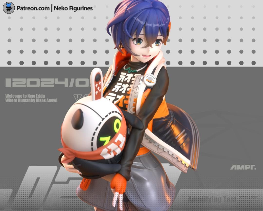 1/7正規品ガレージキット ゼンゼロ リン / 未塗装未組立