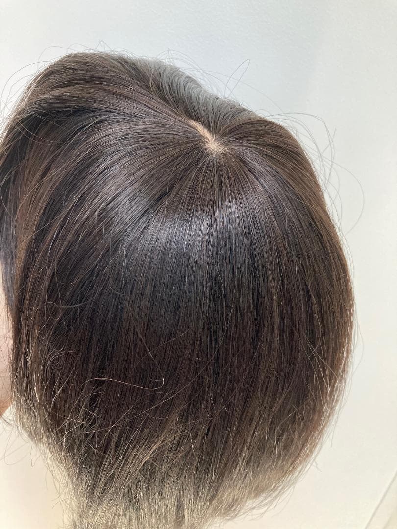 ウィッグ　ボブ　人毛100％　ナチュラルブラック　未使用品