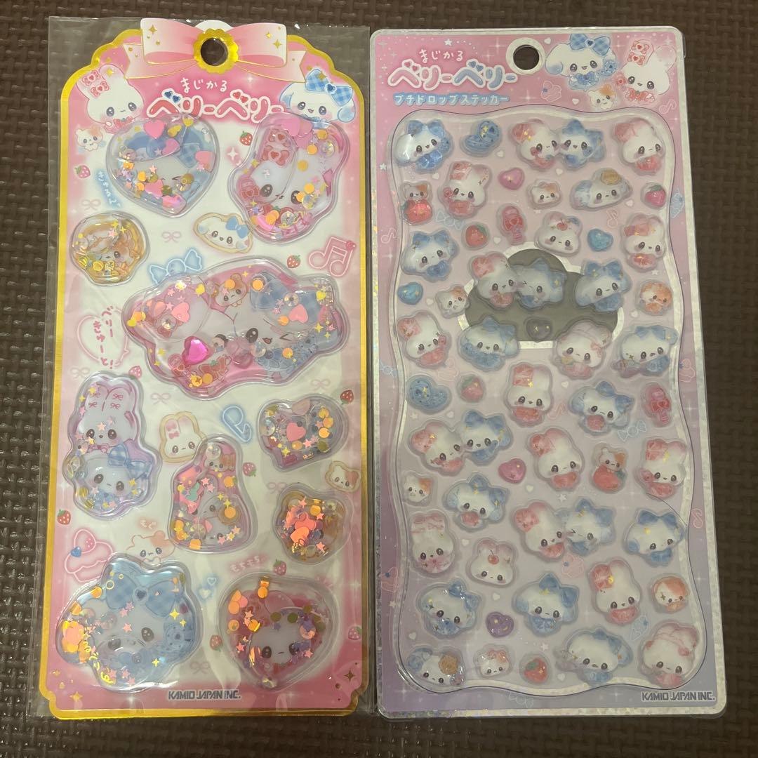 ジュエルプチドロップ　プチドロップステッカー　ぷくぷくシール　ウォーターシール