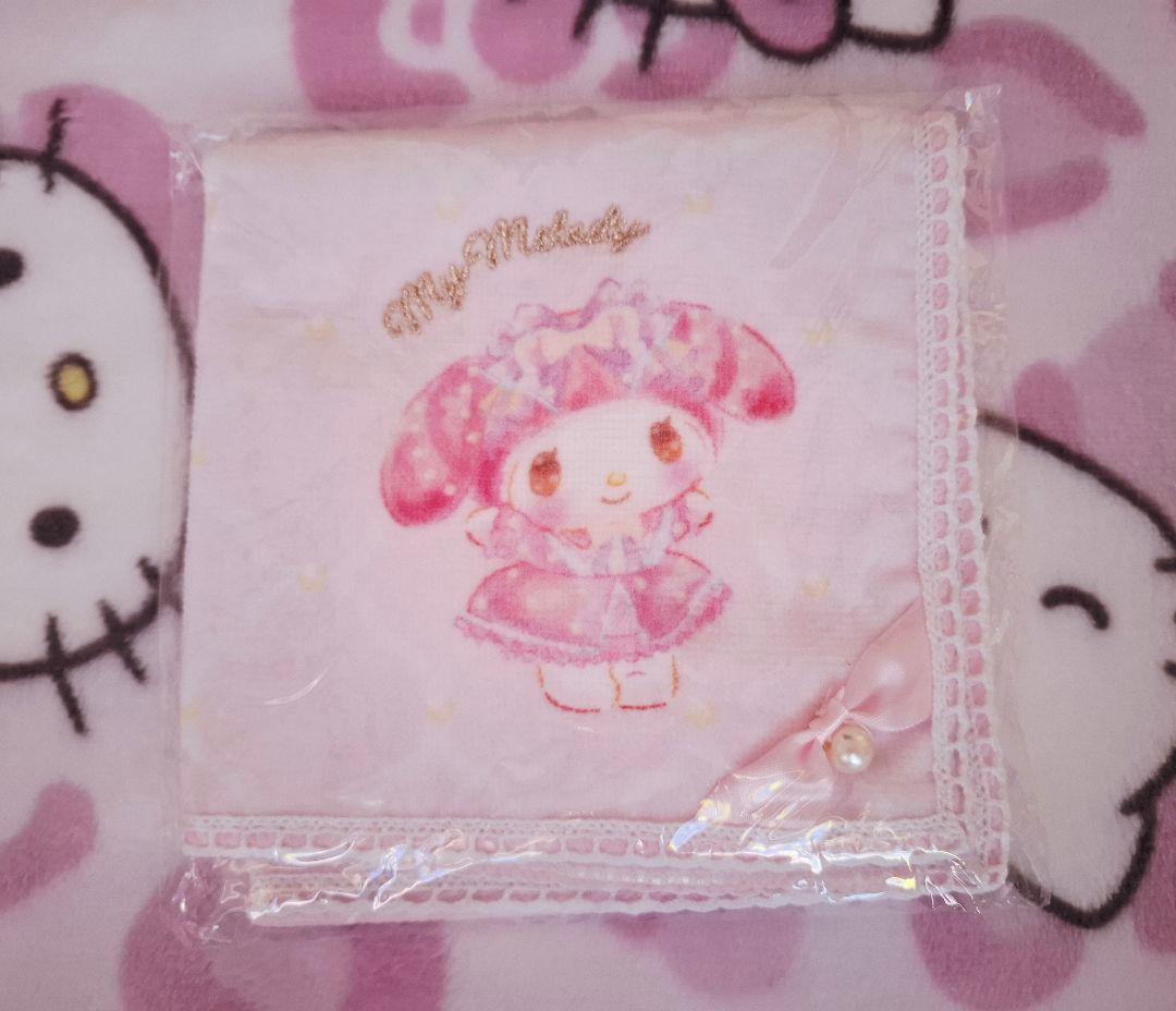 レア！ピューロランド♡マイメロディ45thアニバーサリーグッズ ミニタオル
