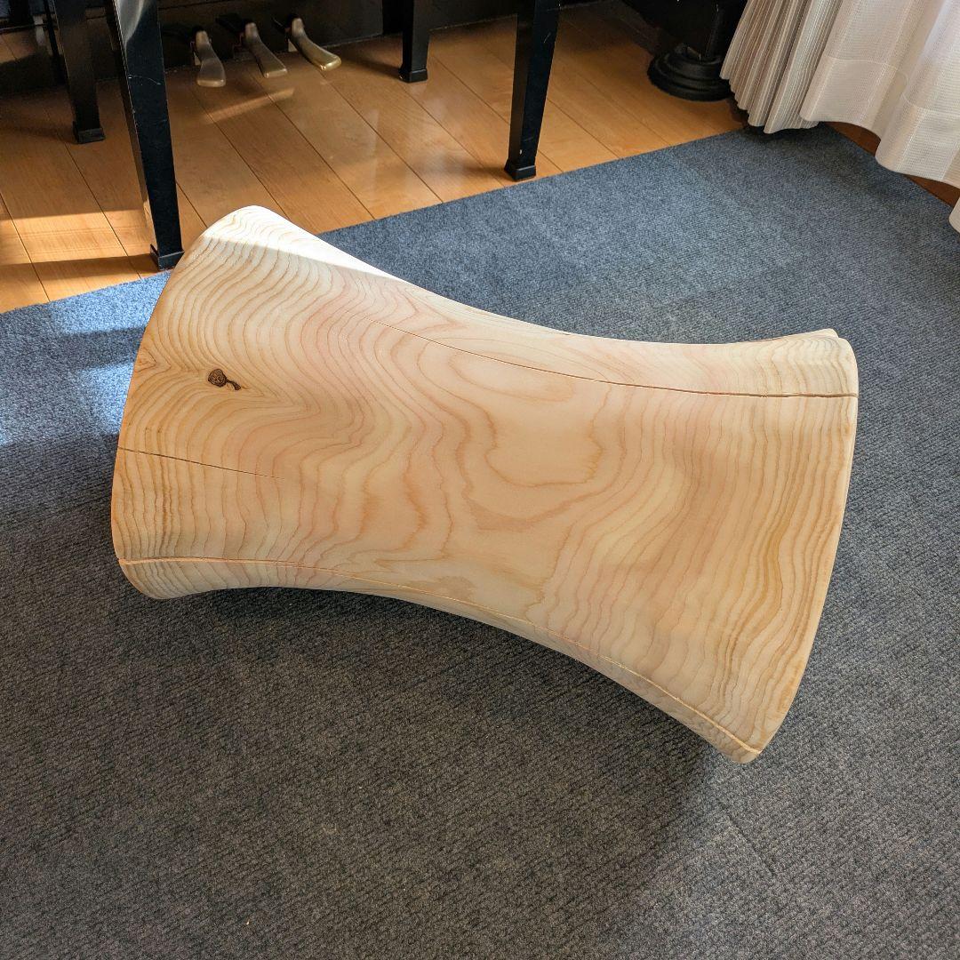 ppp　檜　丸太　椅子　スツール　高さ約45.5㎝