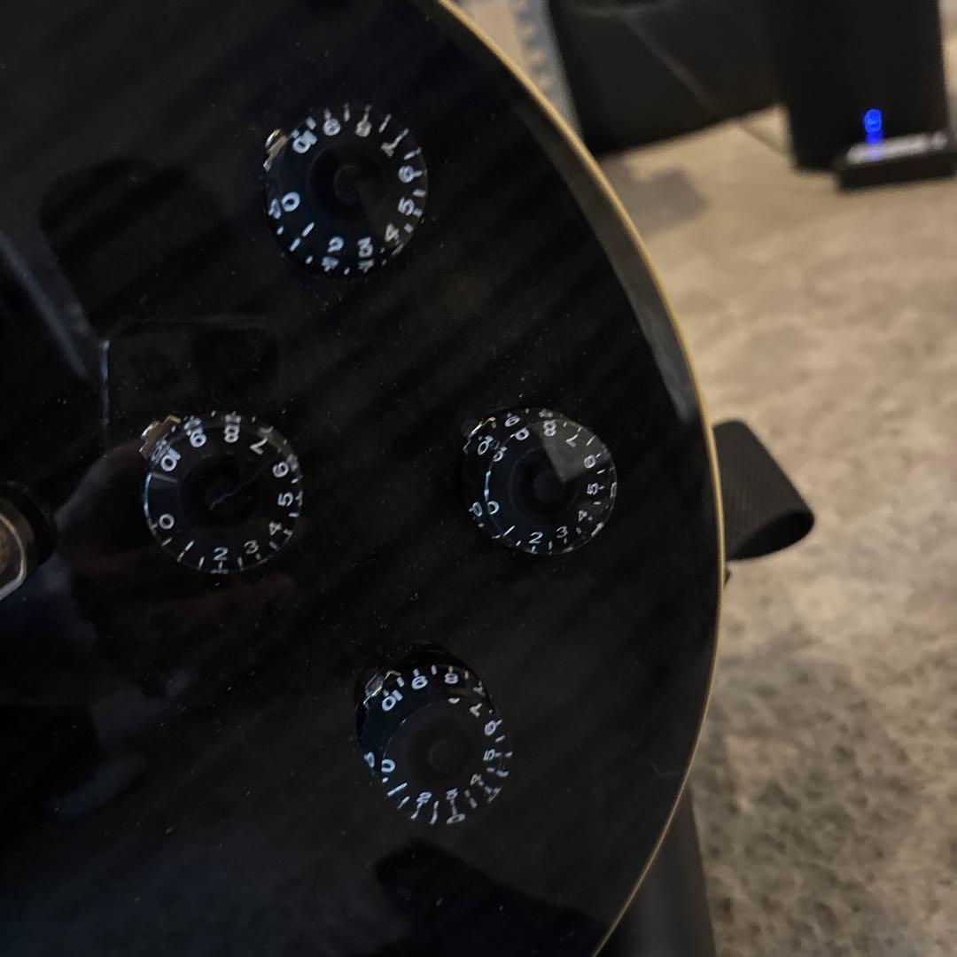 ギブソンケース付き Fシリアル Epiphone レスポール ブラック