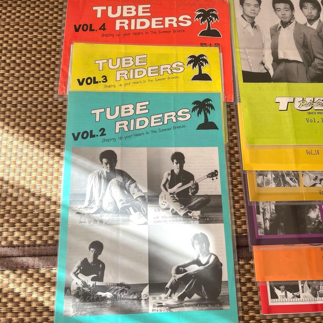 TUBE ファンクラブ会報　NO.2〜NO.28 11.5 臨時号