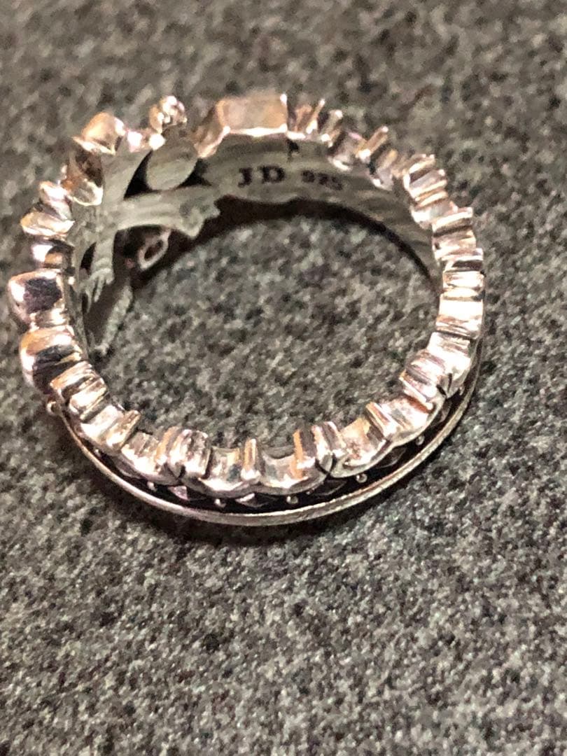 justin davis リング　指輪　クロス　クラウン　ユリ　シールド　ロック