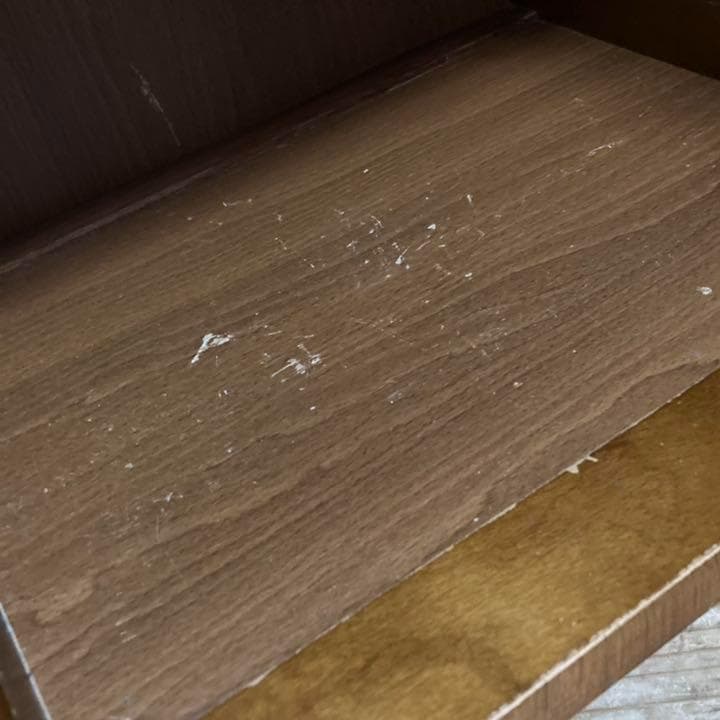 オールド カリモク 電話台 コンソール 収納 ラック レトロ