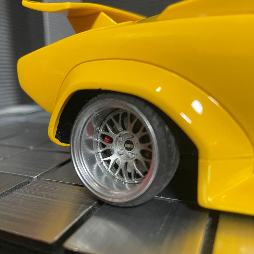 京商1/18ランボルギーニ カウンタックケーニッヒスペシャル(カスタム仕様)