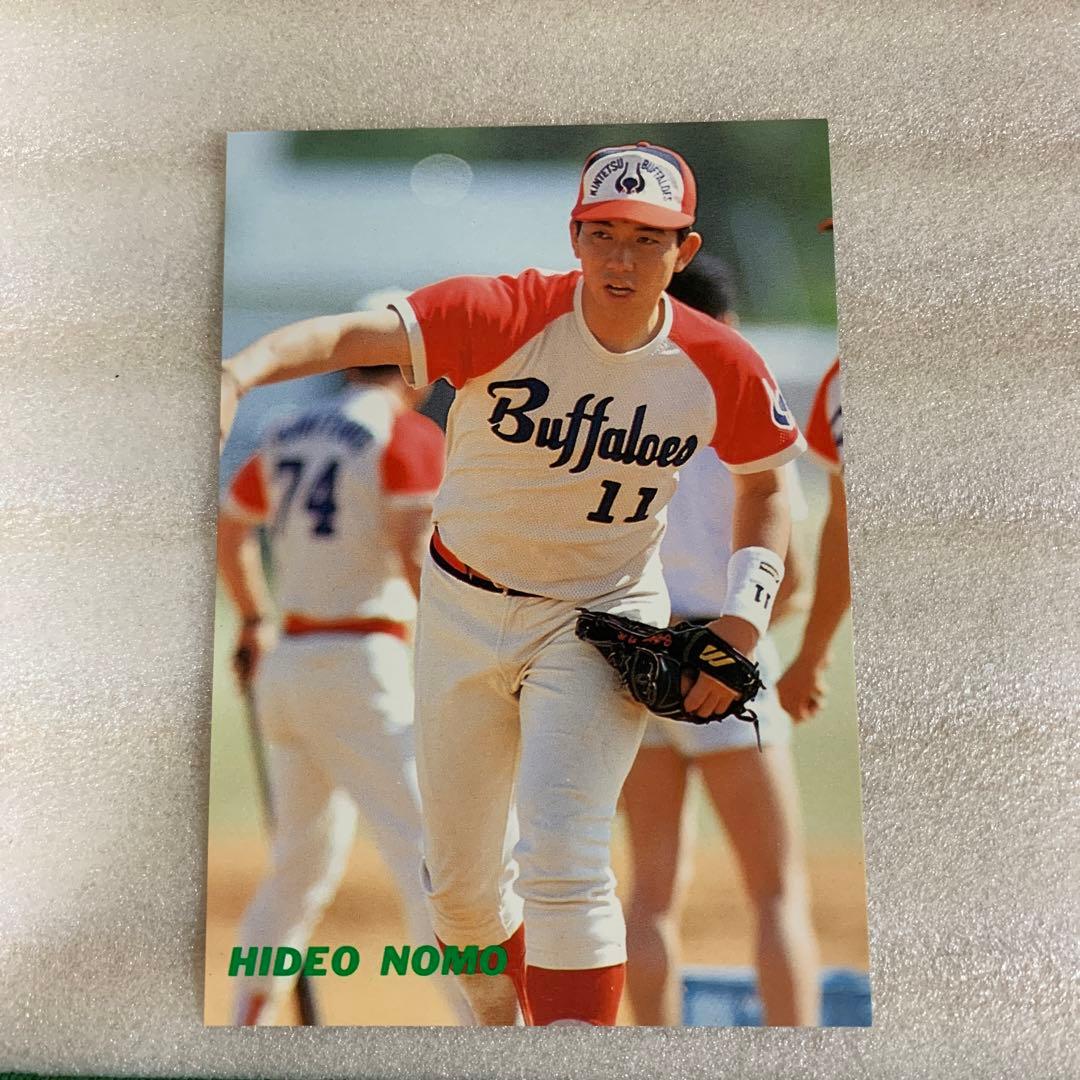 カルビープロ野球ビッグサイズカード1991年近鉄バファローズ野茂英雄