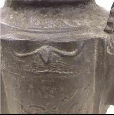 蝋型鉄瓶 鵜飼紋 亀寿堂写 89,250円の品