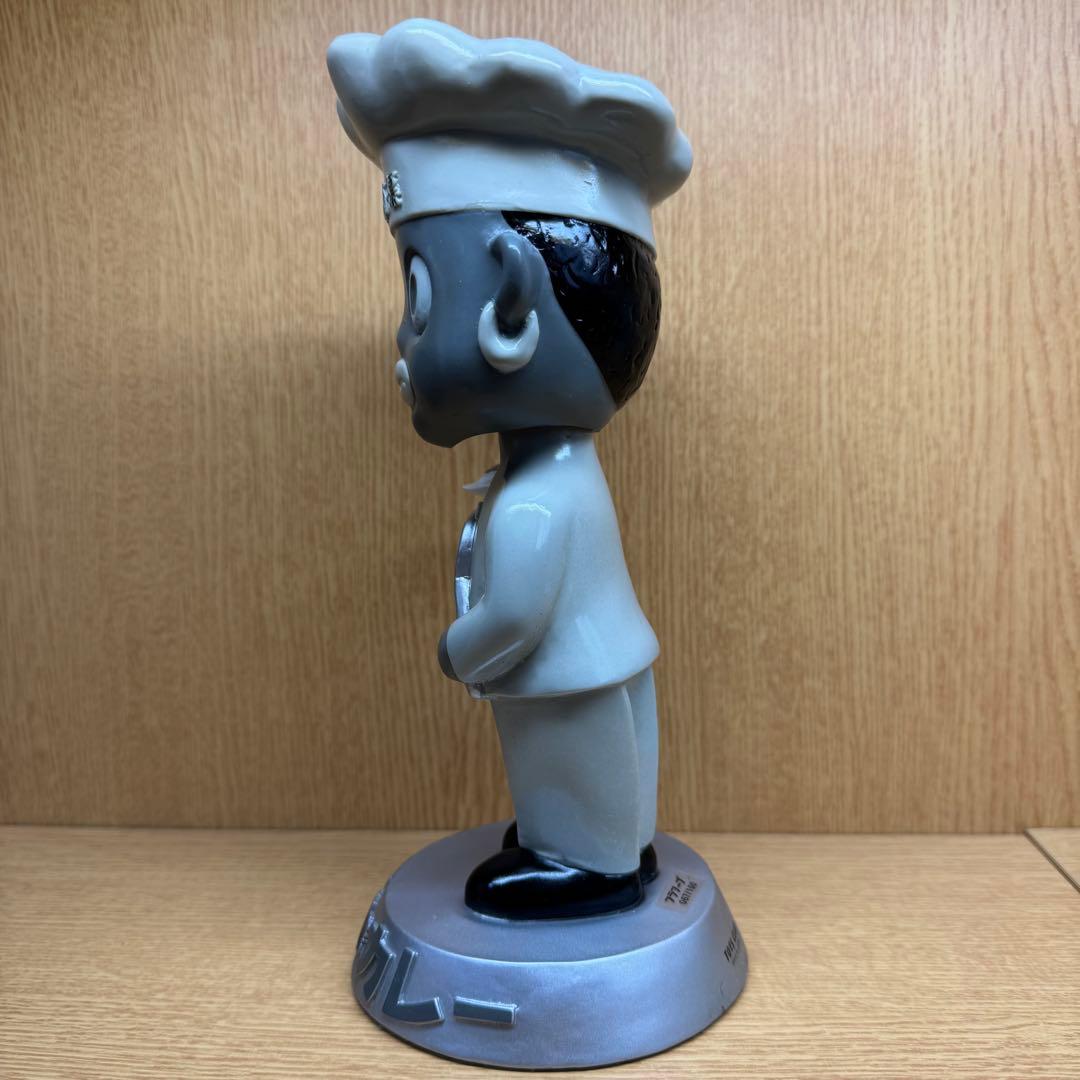 【オリエンタル坊や 中】首振り人形 モノクロver. 箱付き