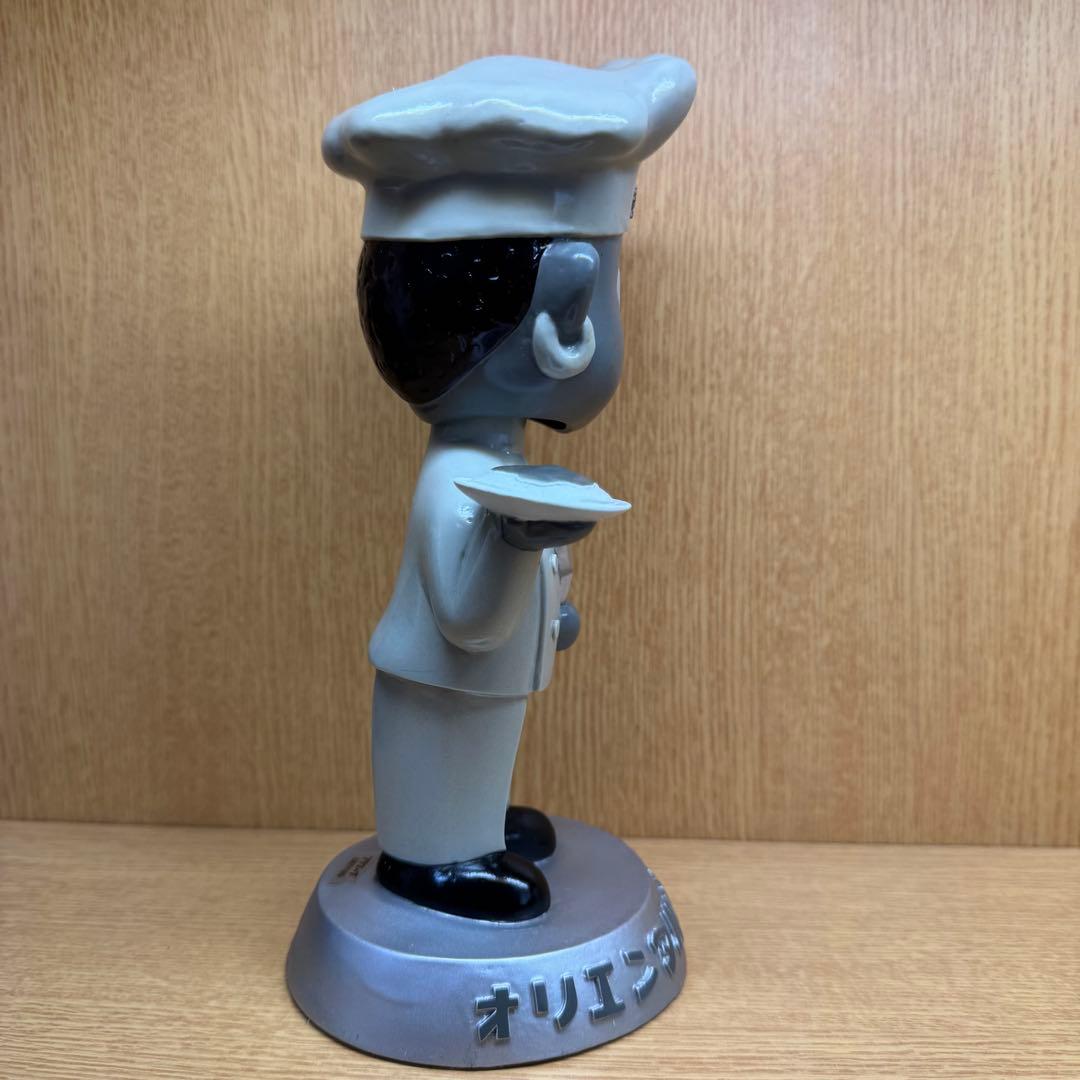 【オリエンタル坊や 中】首振り人形 モノクロver. 箱付き