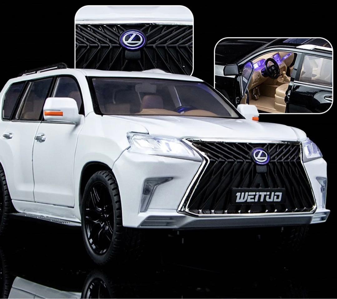 レクサス LX570 ブラック LEXUS 1/18