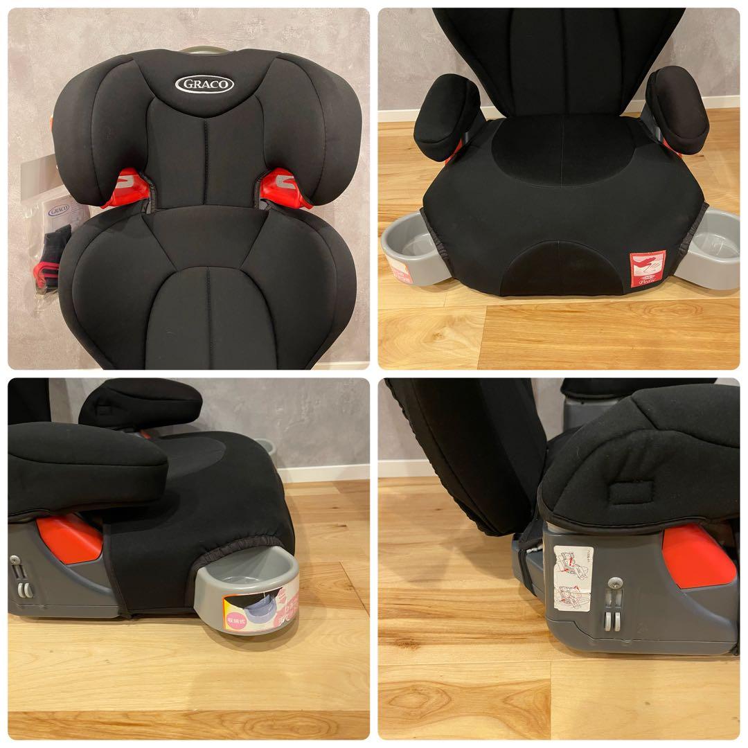 GRACO　グレコ ジュニアシート マキシカラーズ黄 & ロジコL 2個セット