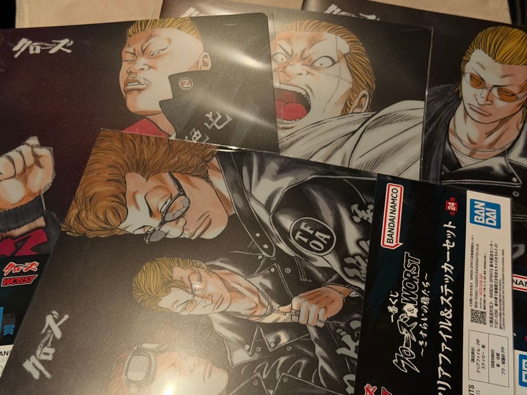 一番くじ クローズ＆WORST B賞 花澤三郎 フィギュア E賞とおまけつき