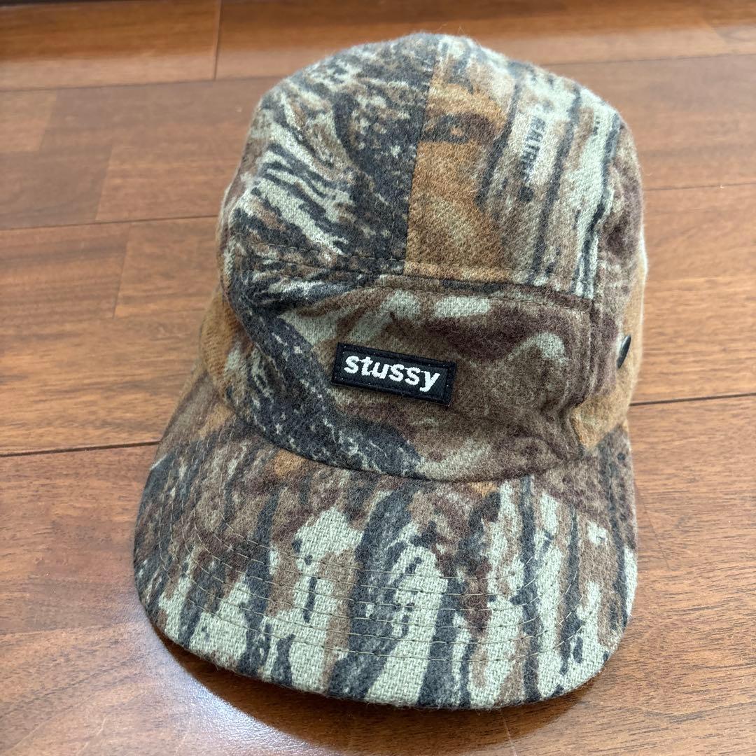 stussy カモフラージュ ベースボールキャップ