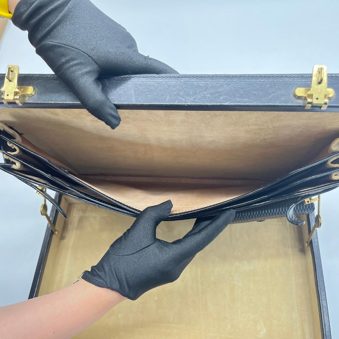 BALLY バリー アタッシュケース ブラック レザー