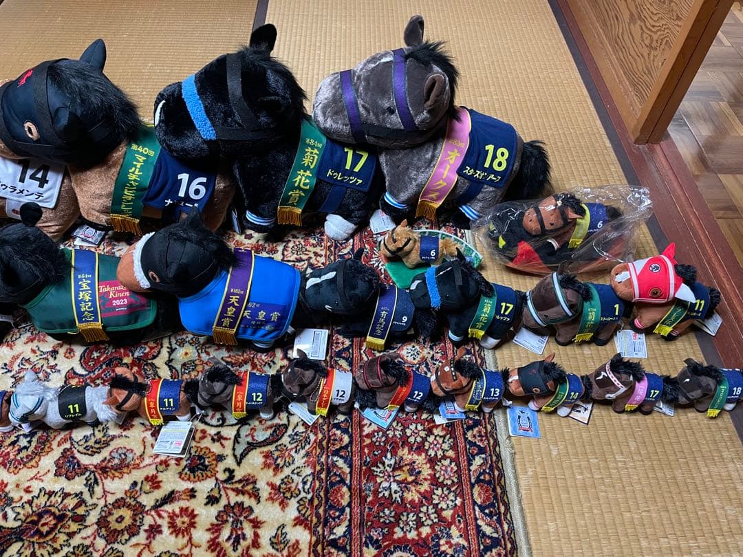 サラブレッドコレクション競馬ぬいぐるみ