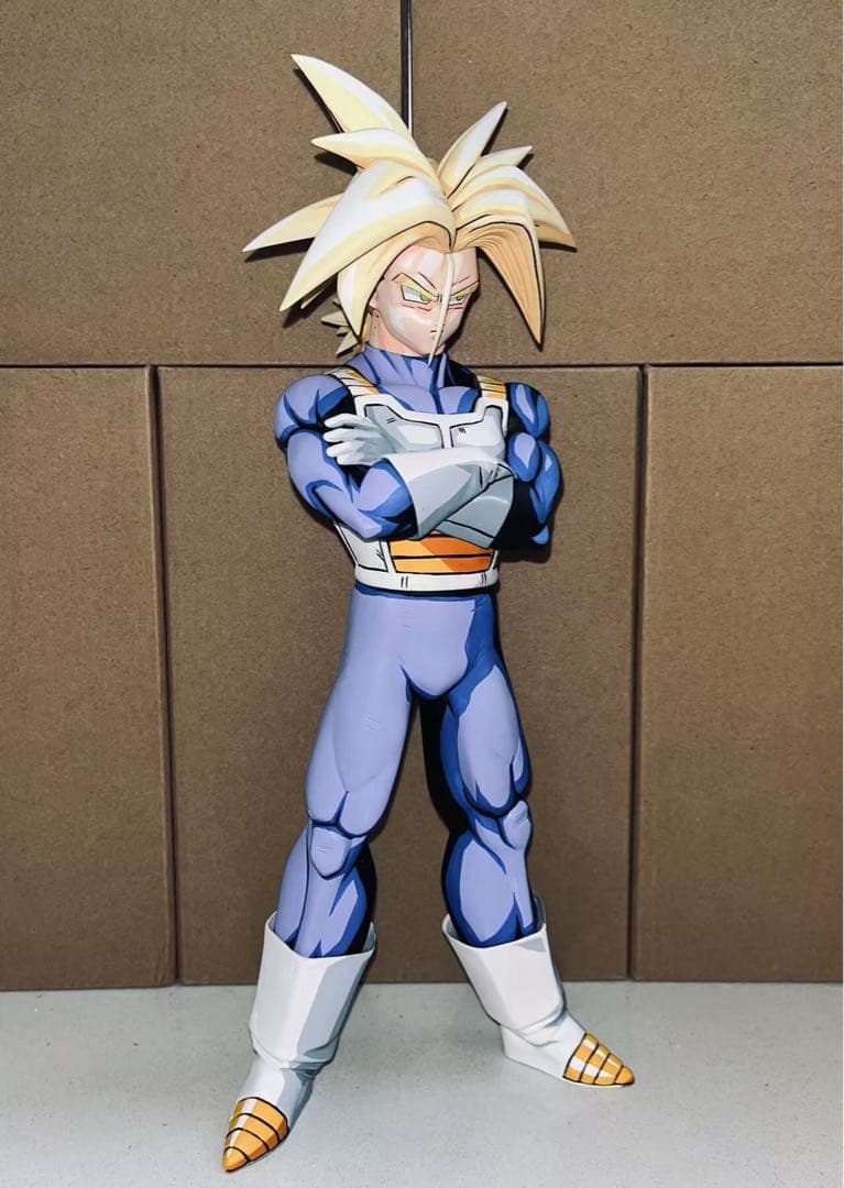 ドラゴンボール　トランクス　リペイントスーパーサイヤ人と普通状態grosサイズ