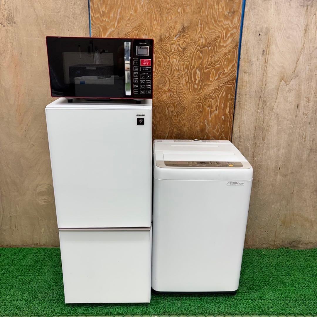 615 国内メーカーセット　冷蔵庫　洗濯機　電子レンジ　東京　神奈川　半年保証！