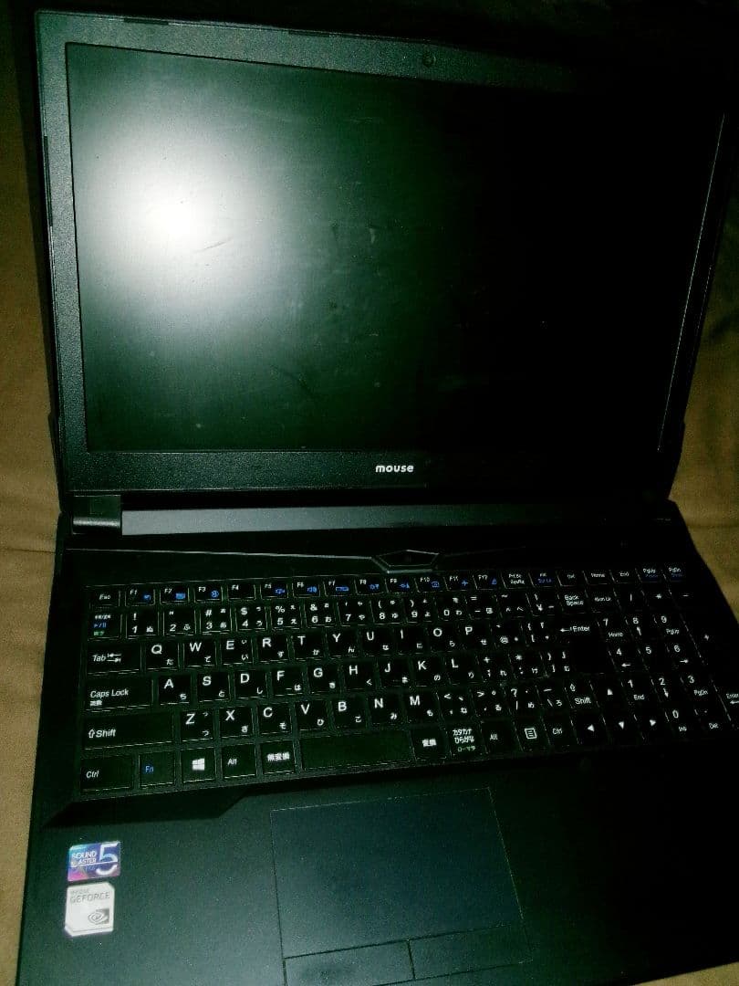 mouse マウスコンピューター ゲーミングノートPC ACアダプター付き