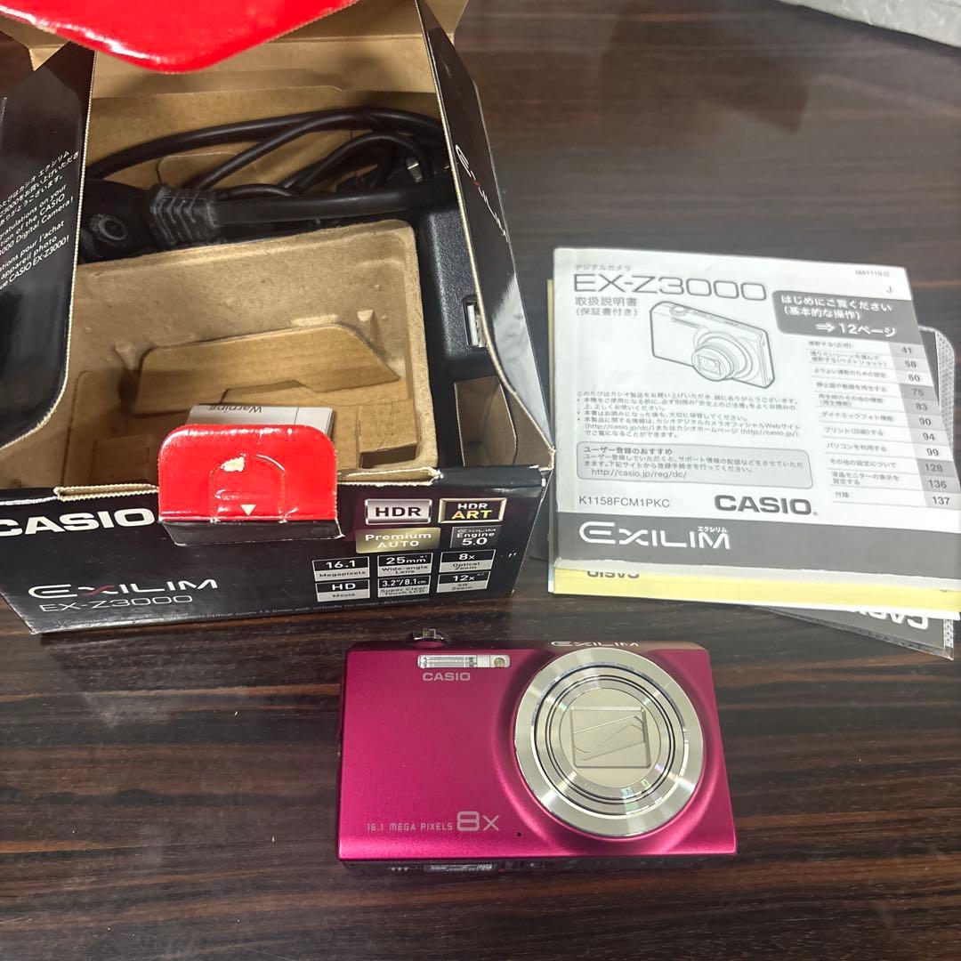 CASIO EXILIM EX-Z3000 コンパクトデジタルカメラ