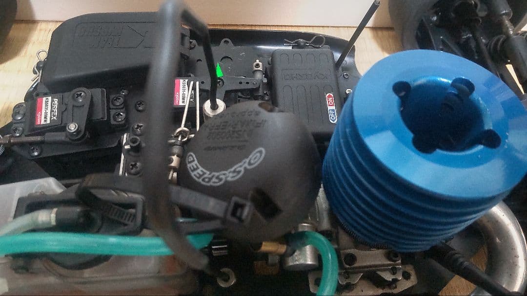 京商 インファーノgt2 OS セット 美品エンジン