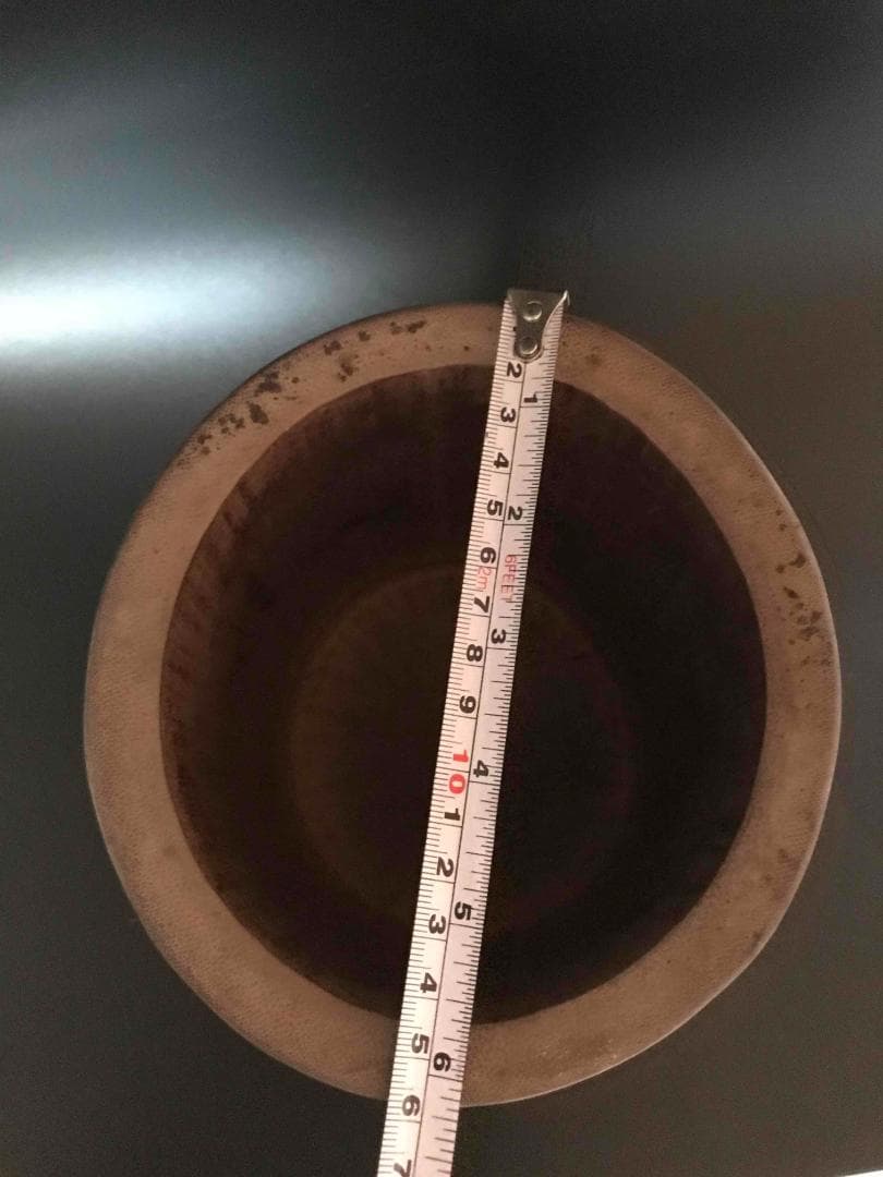 清時代　竹林七仙紋竹筆筒　筆立　筆掛(E-9)