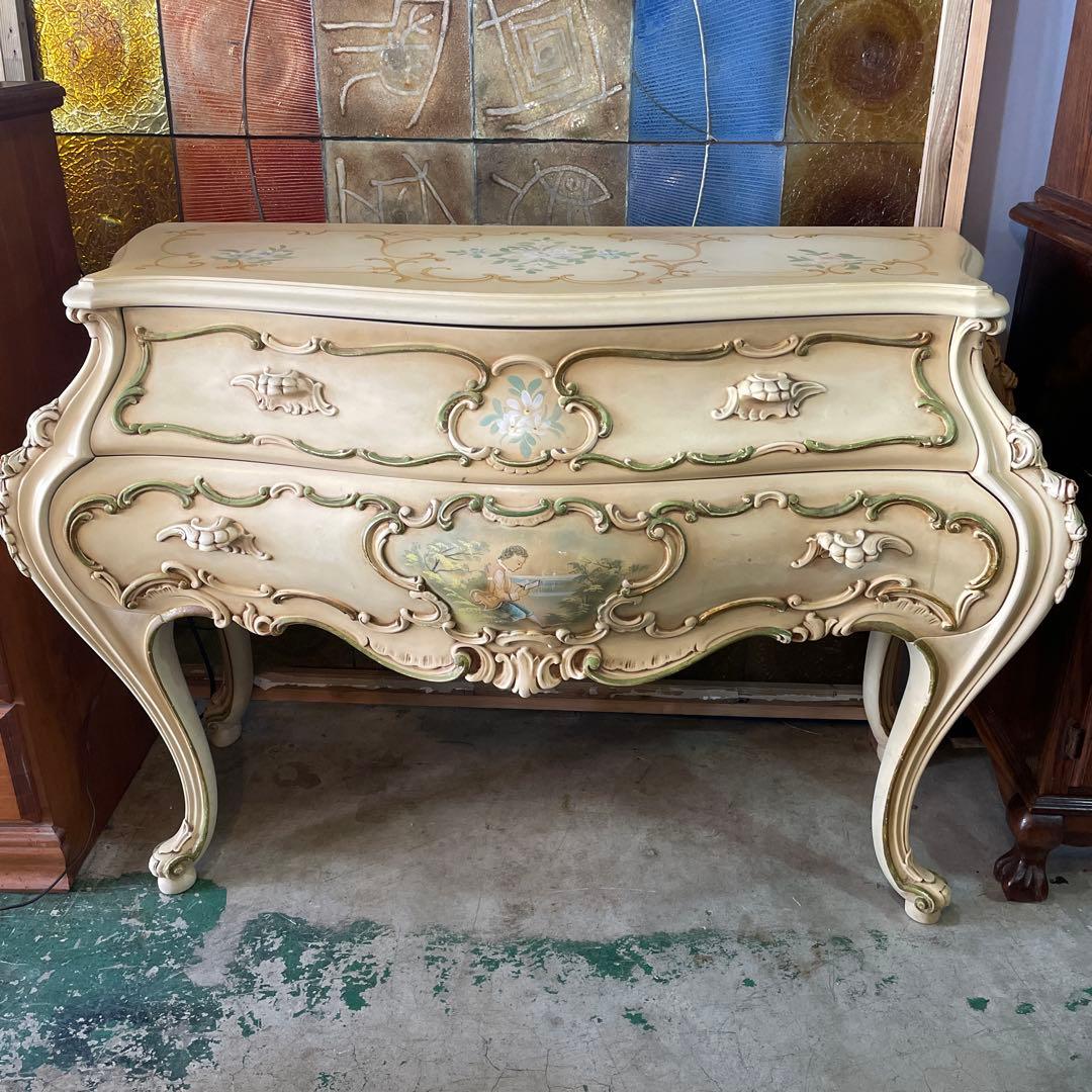 値下げ‼︎ アンティーク、シリック・大型コンソール