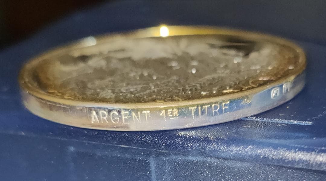 Franklin Mint フランスの 銀貨 de la Croix