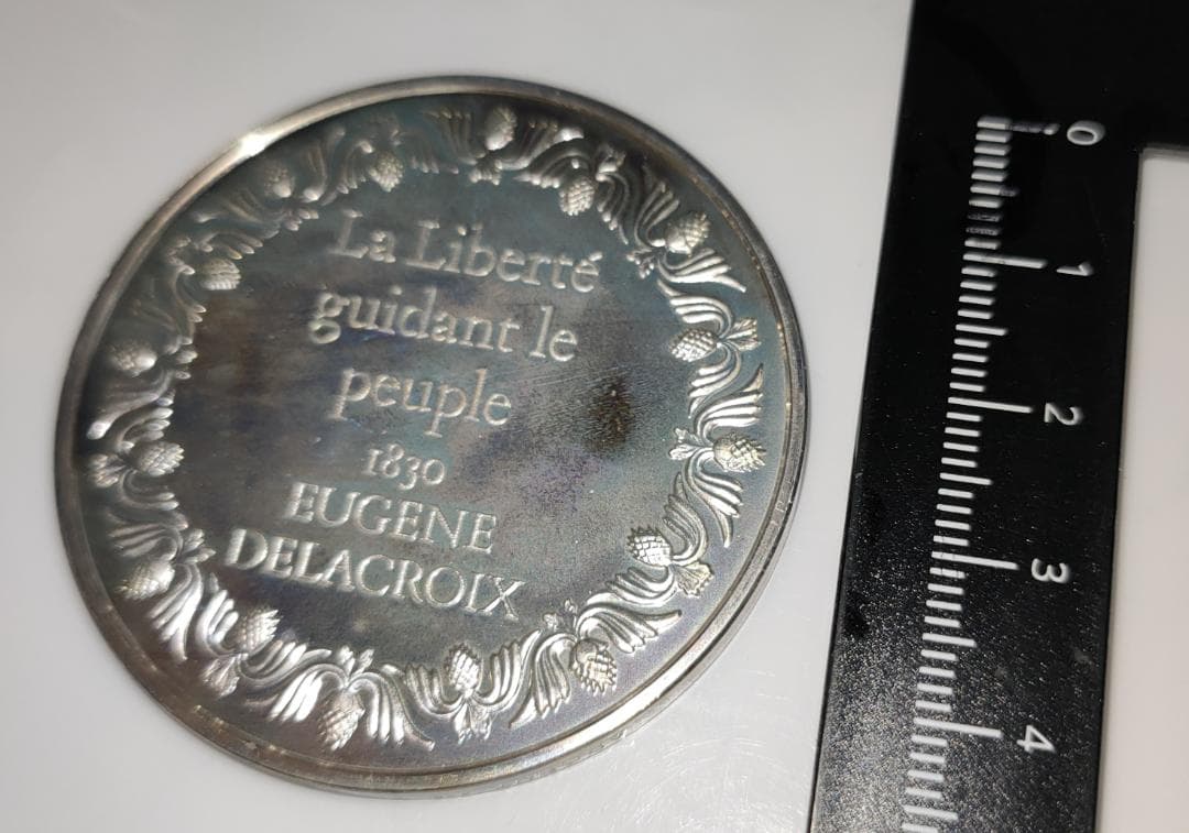 Franklin Mint フランスの 銀貨 de la Croix