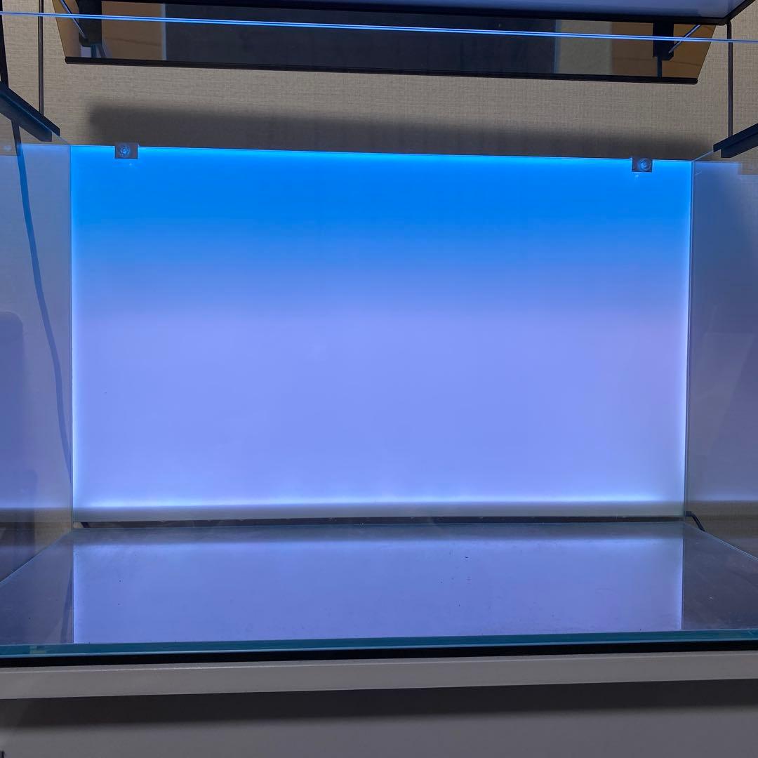 ADAキューブガーデン60 RGBライト ライトスクリーン 水槽台セット