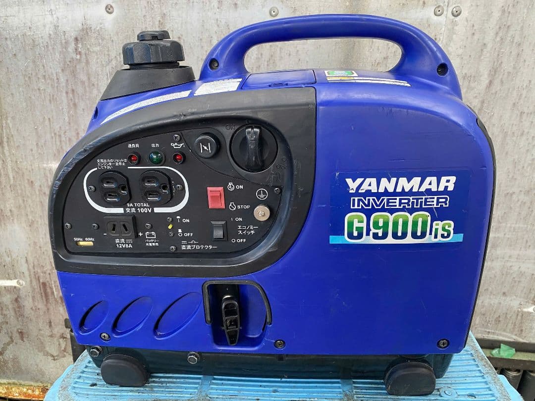 好調エンジン/14日保証付き YANMARインバーターG900IS 発電機 57