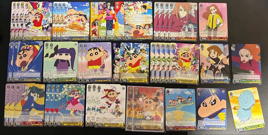 【ヴァイスシュヴァルツ】クレヨンしんちゃん 8魂(プラス2)デッキ+デッキパーツ