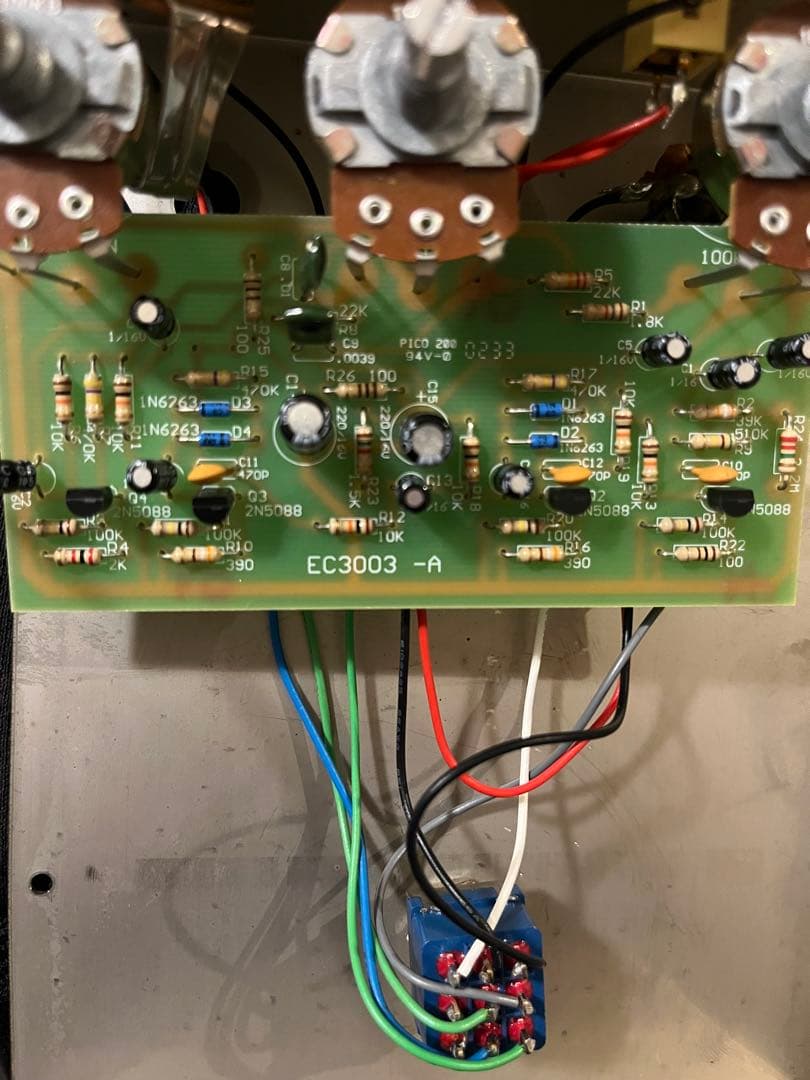 BIG MUFF リイシュー初期型 EC3003-A基板【木箱付き】