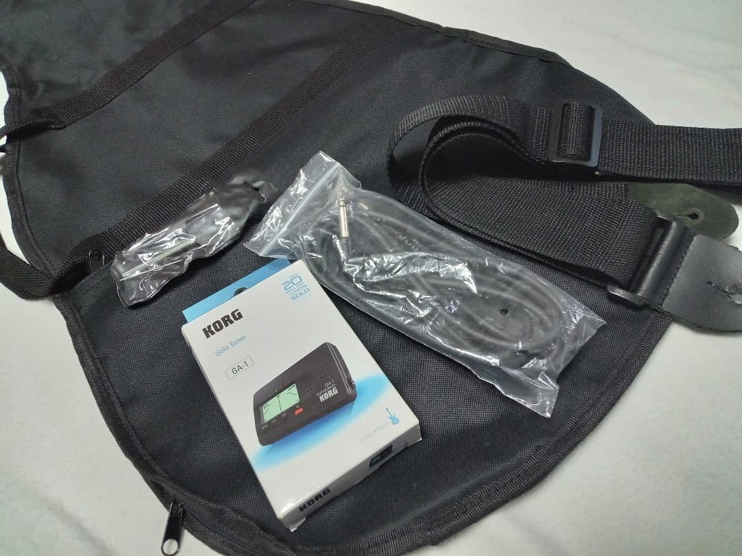 Gypsy Rose ストラトキャスター　ブラックラメ　 付属品多数付き