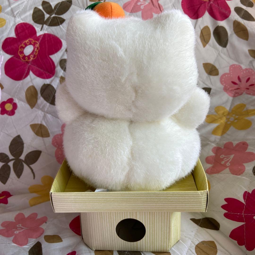 ハローキティ♡レトロ　鏡餅ぬいぐるみ