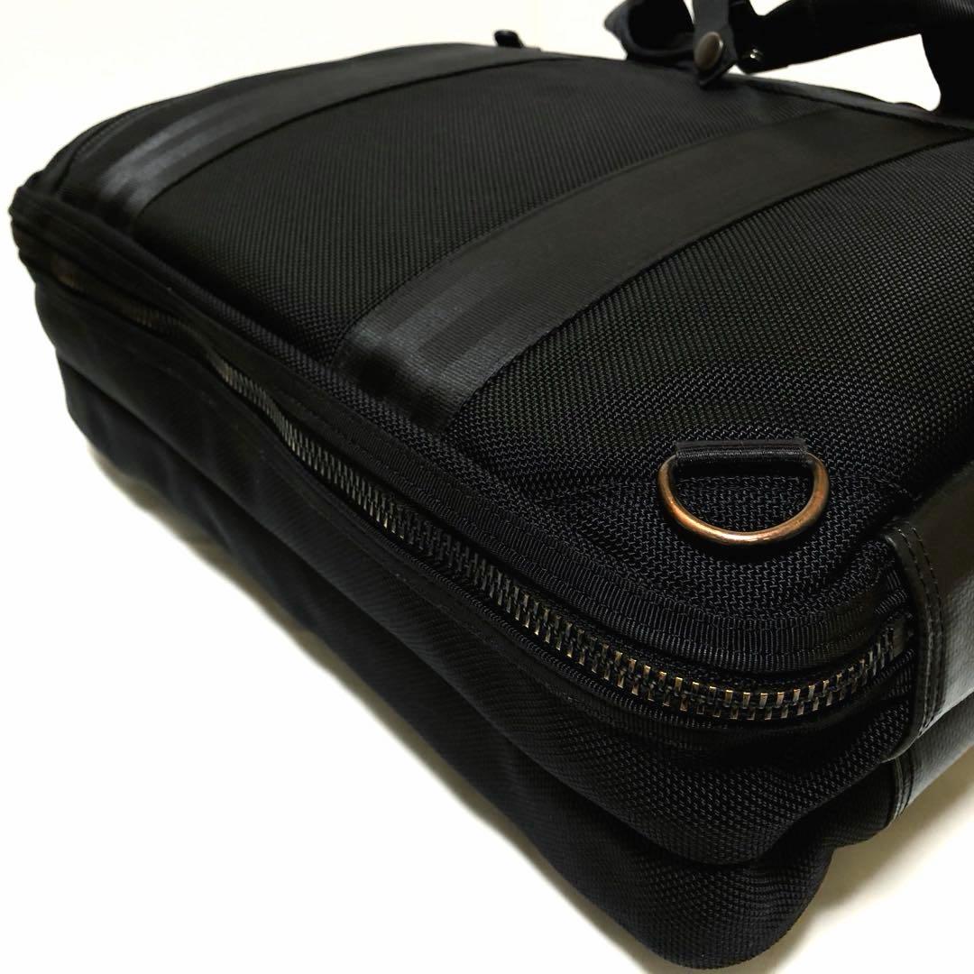 美品✨ポーター ヒート ビジネスバッグ 3way 2層 A4可 マグライト 黒