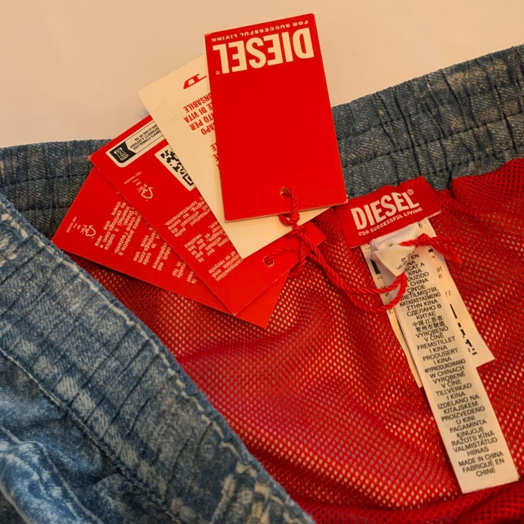 新品　DIESEL　スイム ハーフ パンツ　L　A13161　BMBX KEN