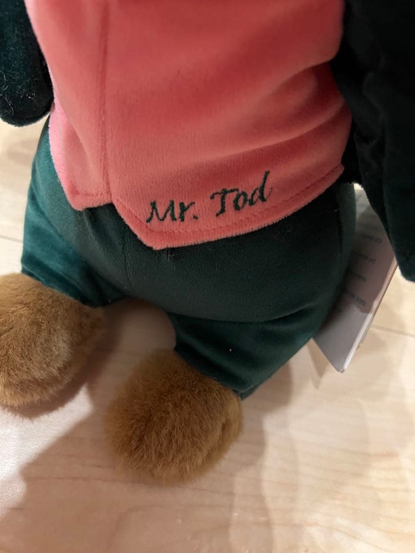 超希少　ピーターラビット　 brock mr.tod ぬいぐるみ