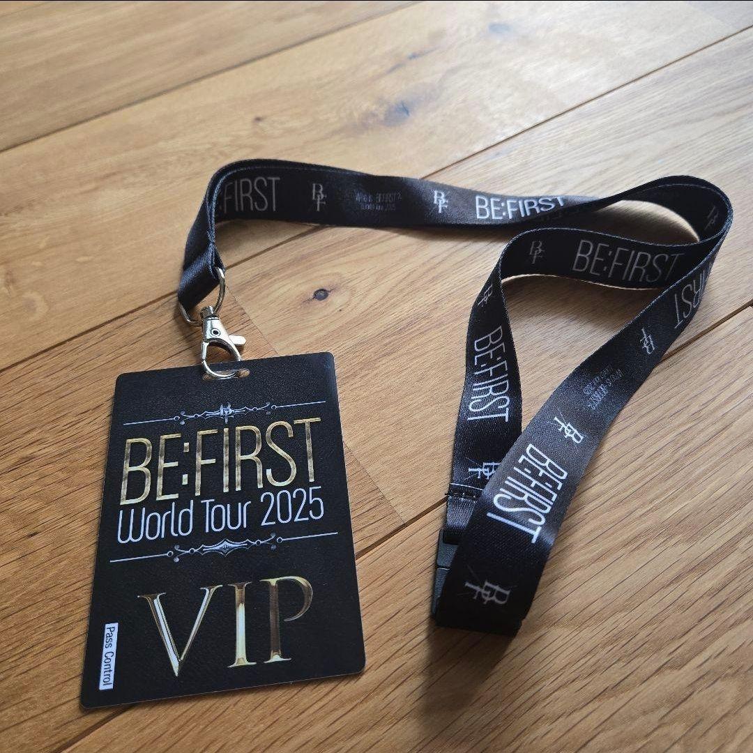 BE:FIRSTワールドツアーTシャツLサイズ(おまけネックストラップ)