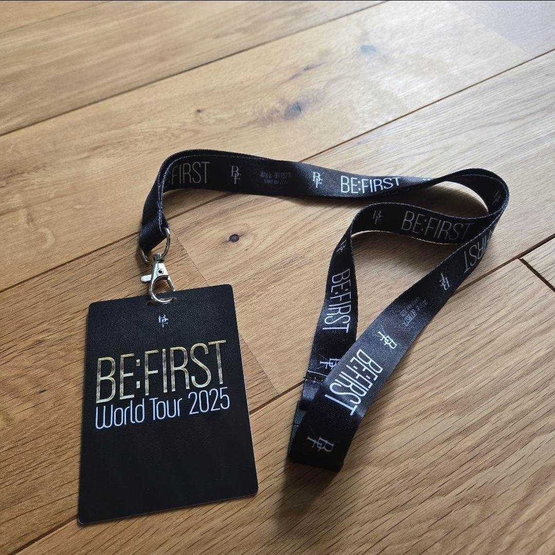 BE:FIRSTワールドツアーTシャツLサイズ(おまけネックストラップ)