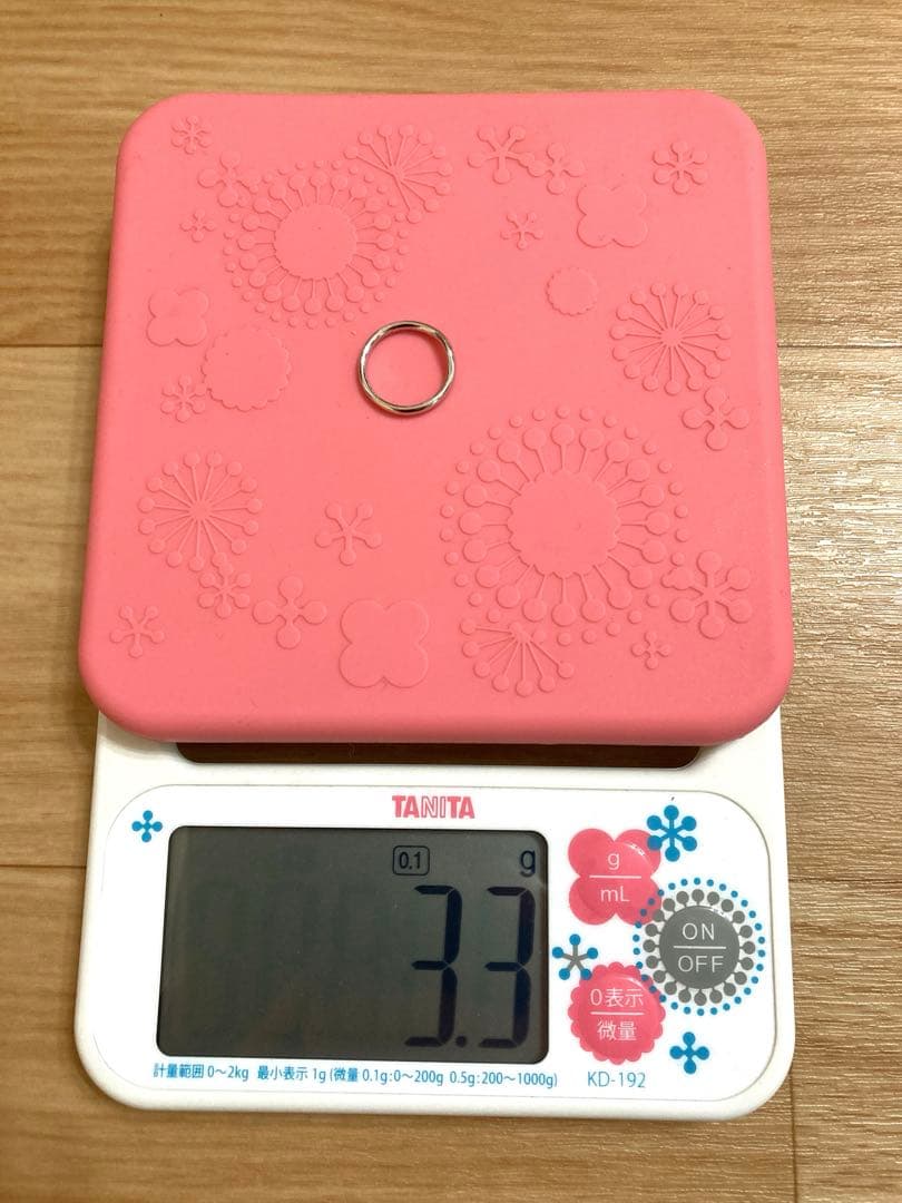 ティファニー　カーブドバンドリング　ペレッティ　1粒ダイヤPT950約7.5号