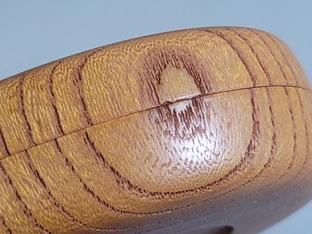 不審庵 つぼつぼ香合 木地 木工芸 天然木