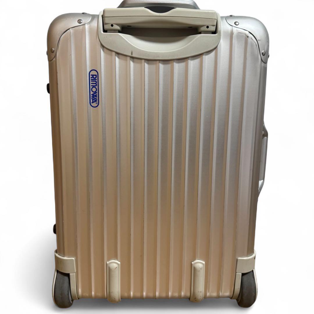 青ロゴ・廃盤品　RIMOWA TOPAS CABIN TROLLEY 32L