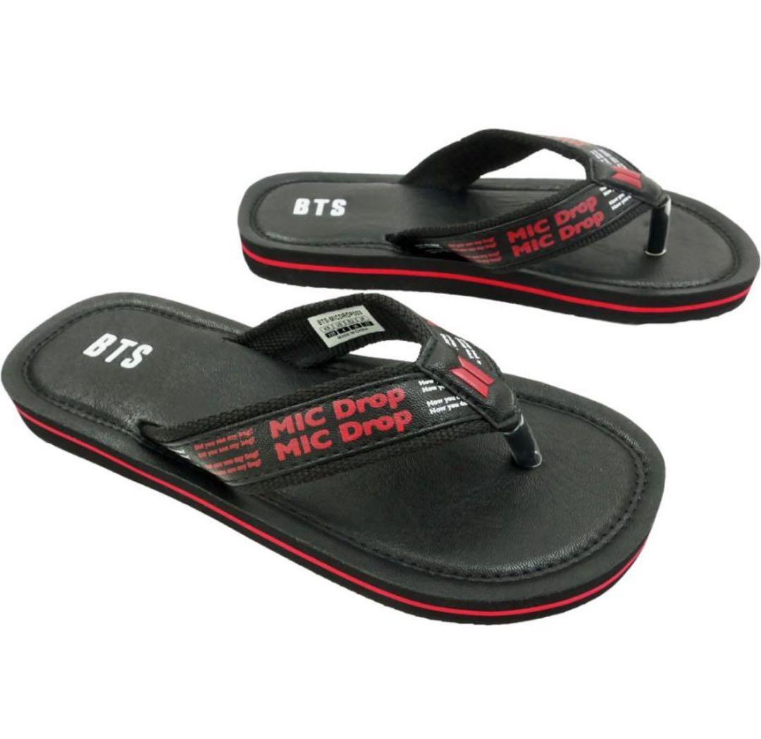 BTS サンダル ホワイト/ブラック 箱付き セット復活