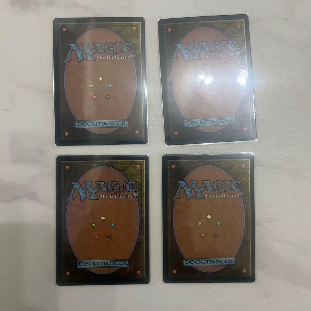 MTG 霧深い雨林　旧枠　フランス語　4枚