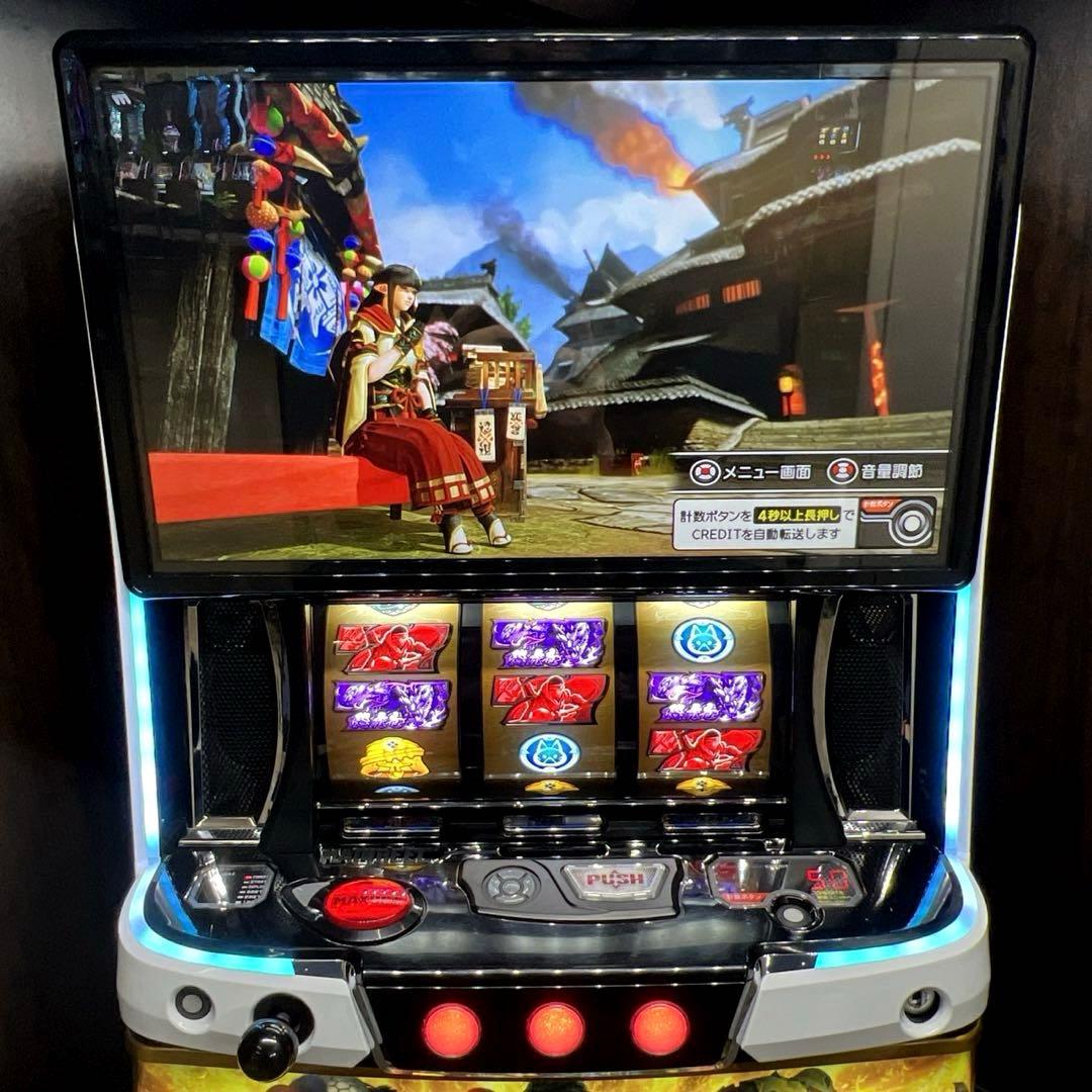 スマスロ「モンスターハンターライズ」ハンターパネル　送料無料　パチスロ実機